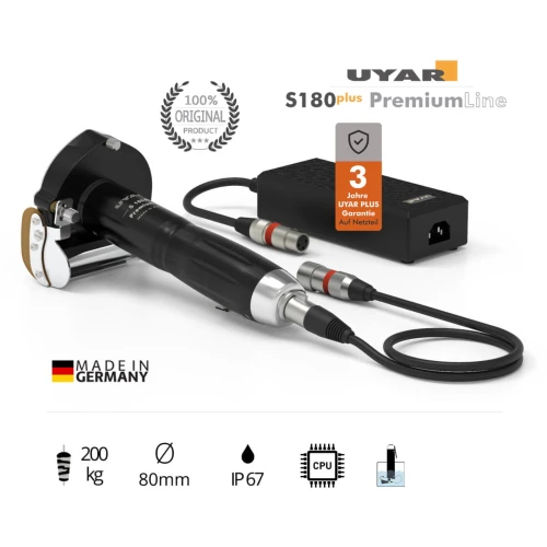 Elektryczny nóż do kebaba UYAR S180 Plus PremiumLine 80MM 130W IP67
