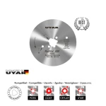 Ostrze gładkie 80mm, oryginalne, UYAR ProfiCut G80 Deluxe (2 gen.)